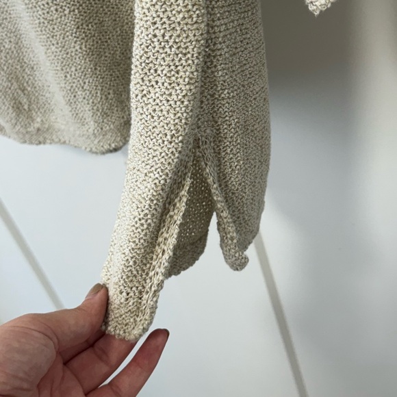 J. Jill Cream Knit Sweater - Picture 8 of 9